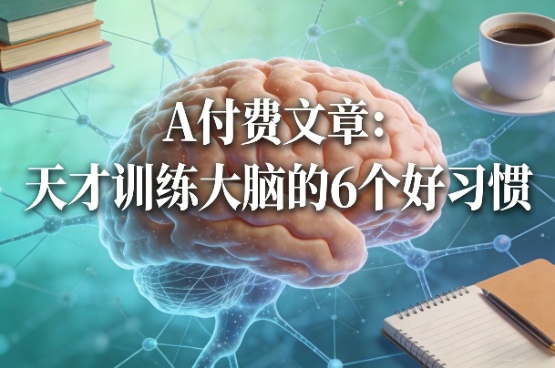 付费文章：天才训练大脑的6个好习惯-聚力云网创