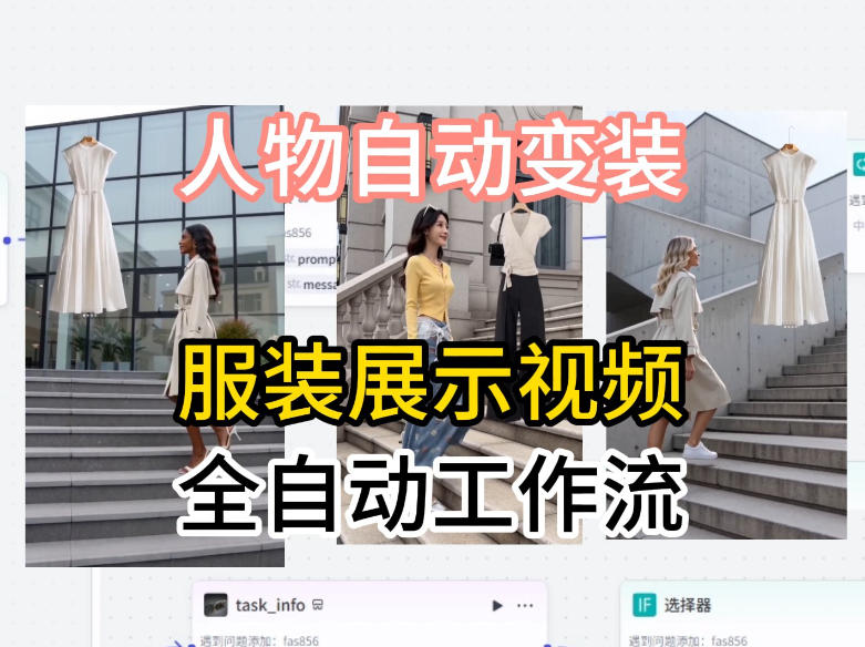 通过Coze工作流制作《商品宣传带货视频》,两分钟制作完成,从0到1演示搭建过程-聚力云网创