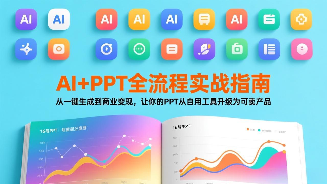 AI+PPT全流程实战指南：从一键生成到商业变现，让你的PPT从自用工具升级为可卖产品-聚力云网创
