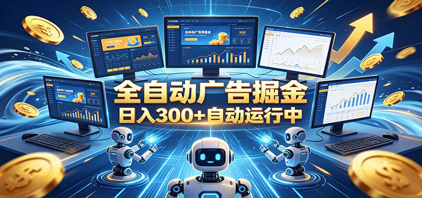 自动广告G机,日入300+,正规平台,广告浏览获益,时间自由,适合各类人群日常增收-聚力云网创