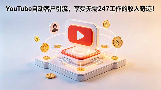 YouTube 自动客户引流，享受无需 247 工作的收入奇迹！【原创双语字幕】-聚力云网创
