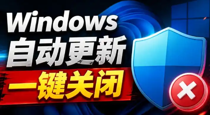 Windows7/10/11系统禁止更新工具来了!仅400KB,一键禁止系统更新和恢复更新,小巧好用-聚力云网创