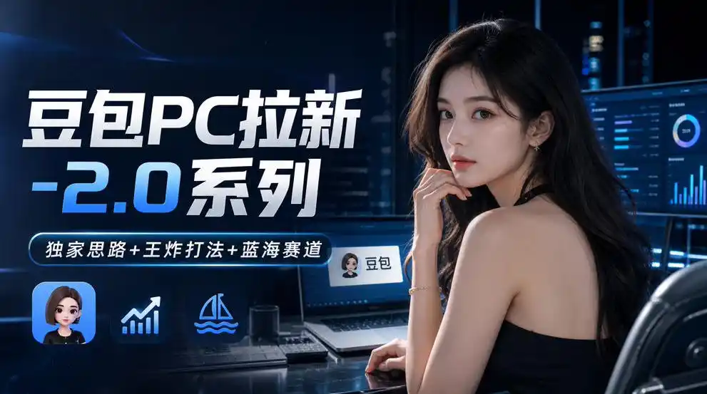 豆包PC拉新2.0系列-独家思路+王炸打法+蓝海赛道-聚力云网创