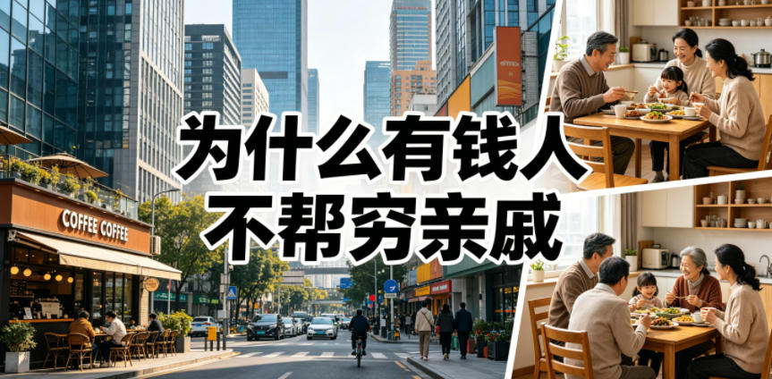 付费文章：为什么有钱人不帮穷亲戚？-聚力云网创