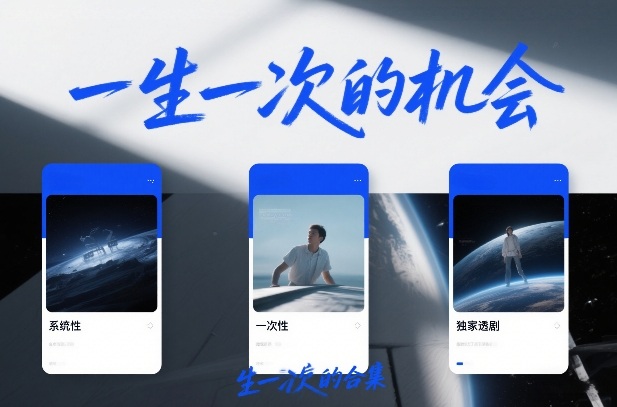 付费文章合集《一生一次的机会》3篇,一个系统性、一次性、独家性的透剧-聚力云网创