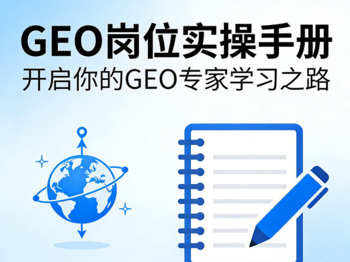 GEO岗位实操手册,开启你的GE0专家学习之路-聚力云网创