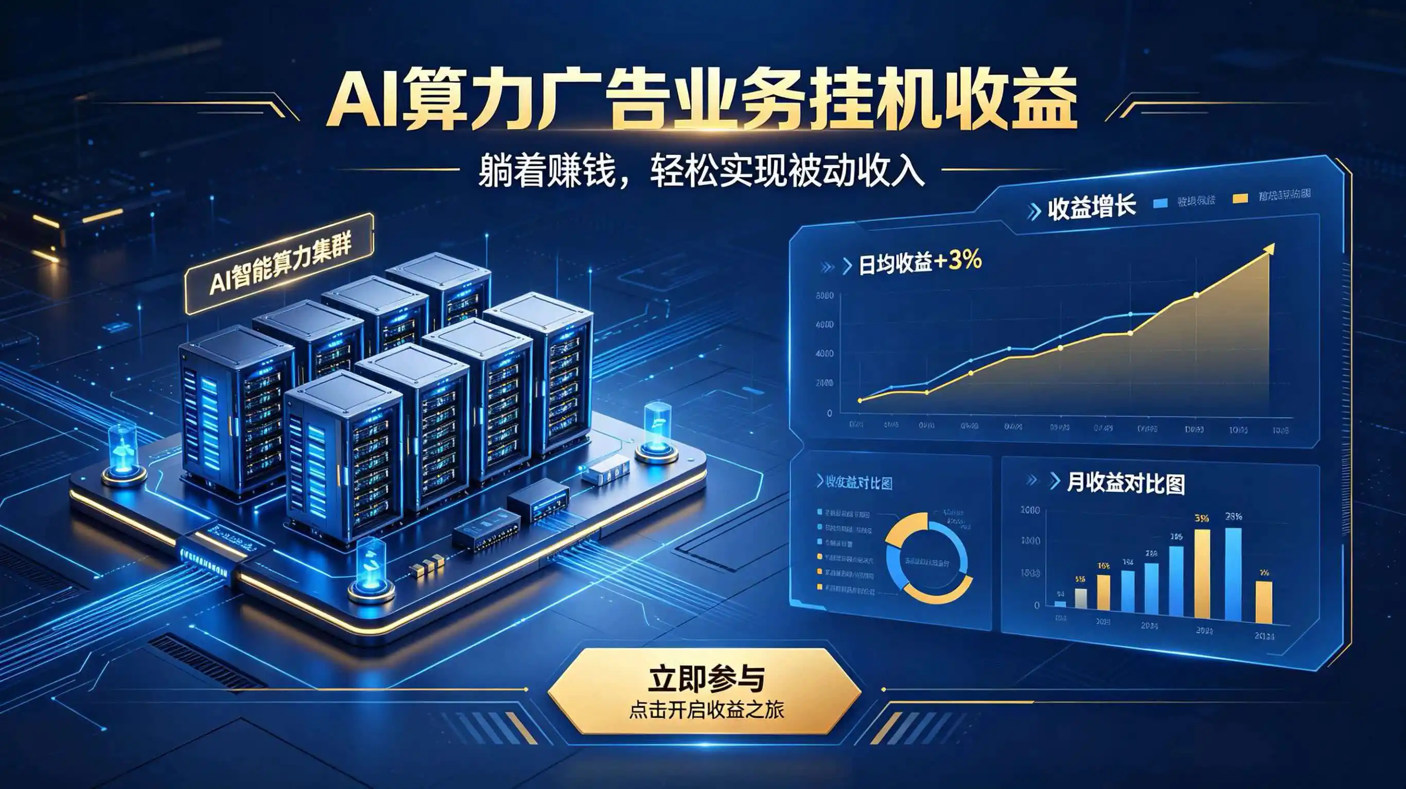 AI算力广告业务|AI时代个人或工作室新赛道-聚力云网创
