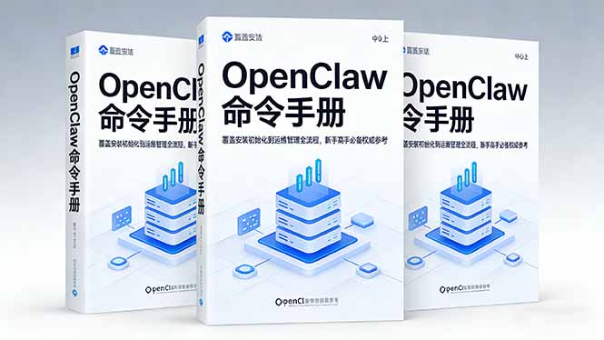 OpenClaw命令手册：覆盖安装初始化到运维管理全流程，新手高手必备权威参考-聚力云网创