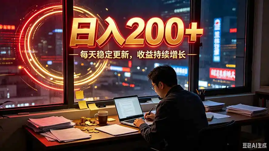 番茄达人变现新玩法，全自动运行 每日300+-聚力云网创