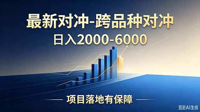 跨品种对冲震撼首发！日收益2000-6000+，项目绿色长久，安全稳健，合规靠谱，可批量放大-聚力云网创
