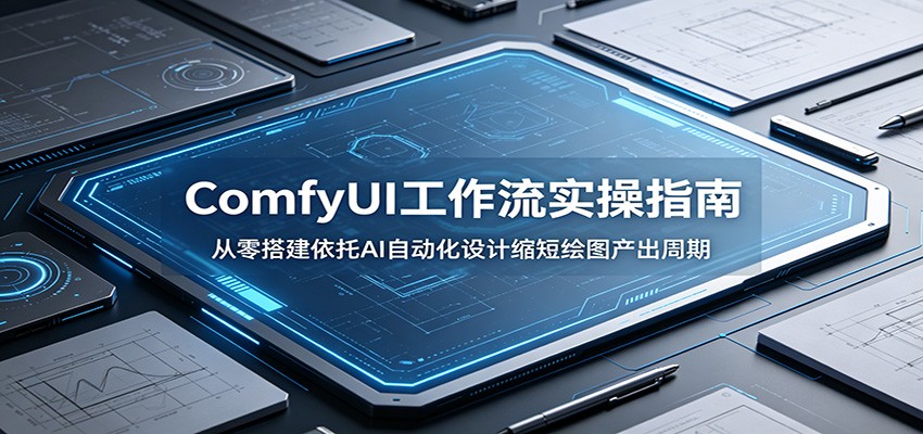 ComfyUI 工作流实操指南：从零搭建依托AI自动化设计缩短绘图产出周期-聚力云网创