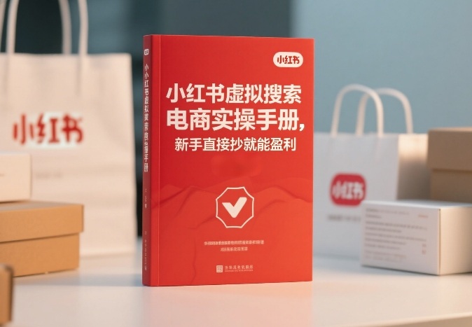 小红书⁠‬⁠‌‬⁠‬‍‍‌‬‌‍⁠‌⁠⁠‬‬‌‍虚拟搜索电商实操手册，新手直接抄就能盈利-聚力云网创