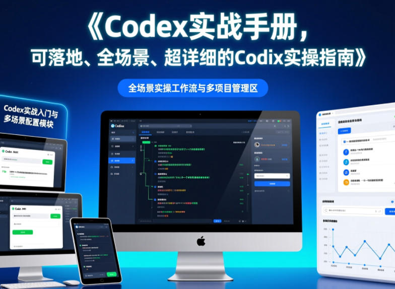 Codex实战手册，可落地、全场景、超详细的Codex实操指南-聚力云网创
