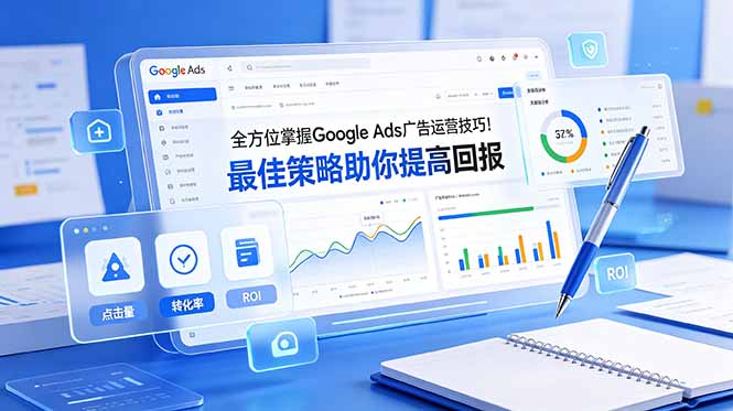 全方位掌握 Google Ads 广告运营技巧！最佳策略助你提高回报【原创双语字幕】-聚力云网创